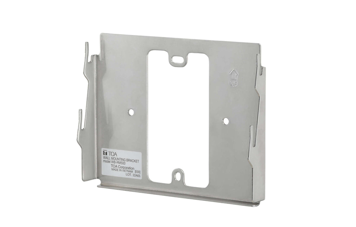 TOA WB-RM500 wall mounting bracket - angled view