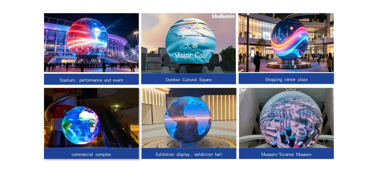Unilumin U-Sphere Spherical LED Display - product view 2