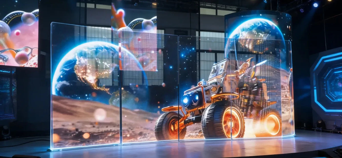 Unilumin Udesign SV Holographic Invisible Transparent LED Display - product view 5
