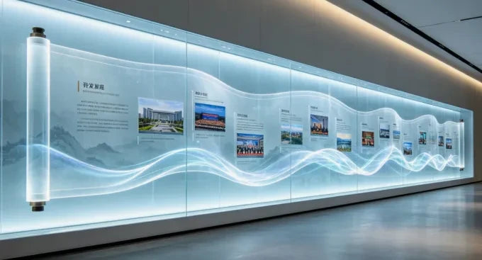 Unilumin Udesign SV Pro Holographic Transparent MIP LED Display - product view 4