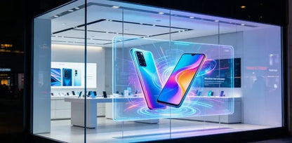 Unilumin Udesign SV Pro Holographic Transparent MIP LED Display - product view 5