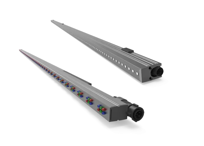 Unilumin Umesh VT Series Flexible Transparent LED Display - front view
