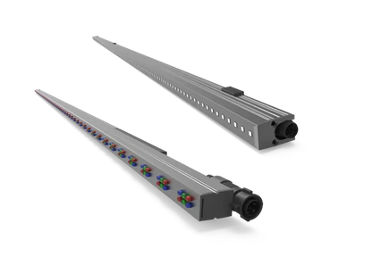 Unilumin Umesh VT Series Flexible Transparent LED Display - front view
