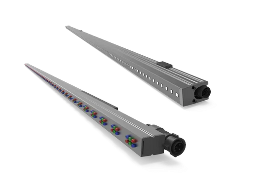 Unilumin Umesh VT Series Flexible Transparent LED Display - front view