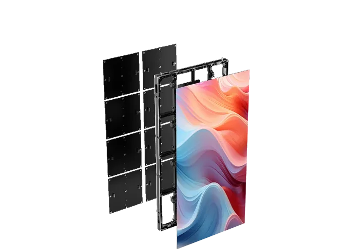 Unilumin Uslim S2 Ultra-Thin Double-Sided Indoor LED Display - front view