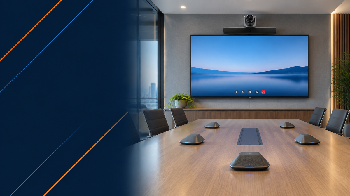 Microsoft Teams Rooms Solutions in India hero banner — Microsoft Teams Rooms for Corporate AV's professional AV integration services across India