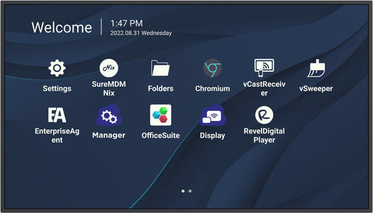 ViewSonic CDE4330 43 Inch 4K Commercial Display - front view