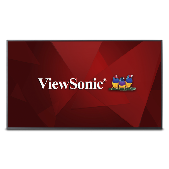 ViewSonic CDE5010-S 50 Inch 4K Commercial Display - front view