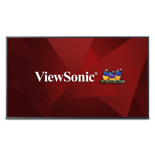 ViewSonic CDE5010-S 50 Inch 4K Commercial Display - front view