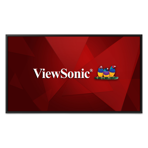 ViewSonic CDE5520 55 Inch 4K Commercial Display - front view