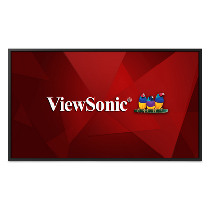 ViewSonic CDE5520 55 Inch 4K Commercial Display - front view