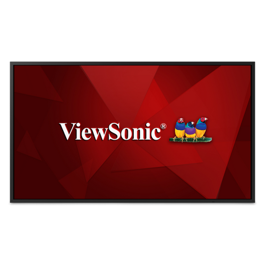 ViewSonic CDE5520 55 Inch 4K Commercial Display - front view