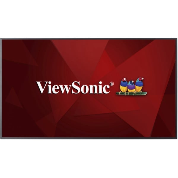 ViewSonic CDE6510 65 Inch 4K Commercial Display - front view