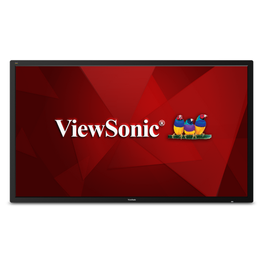 ViewSonic CDE8600 86 Inch 4K Commercial Display - front view