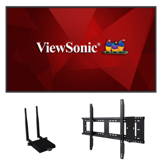 ViewSonic CDE9830-E1 98 Inch 4K Commercial Display Bundle - front view