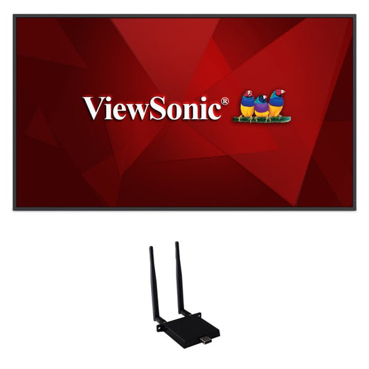 ViewSonic CDE9830-W1 98 Inch 4K Commercial Display - front view