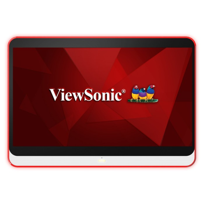 ViewSonic EP1052T-H 10.1 Inch Room Scheduling Panel - front view