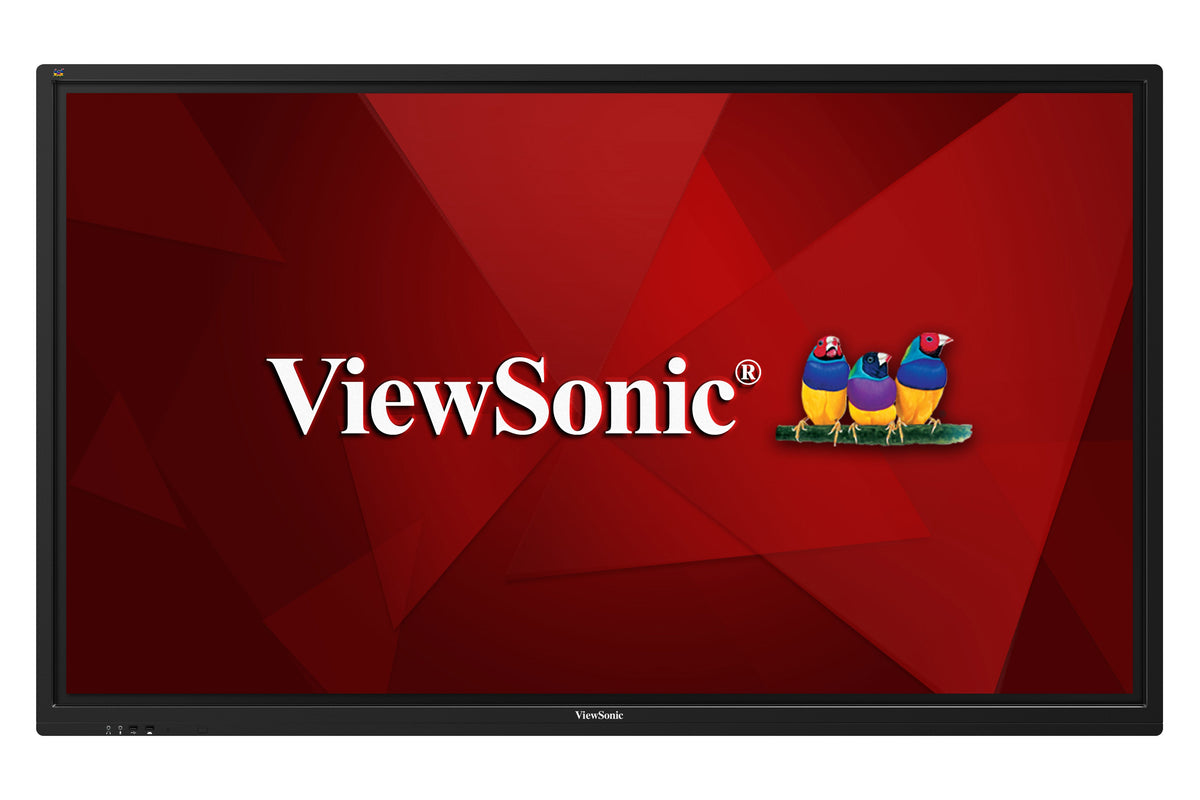 ViewSonic IFP7500 75 Inch 4K Interactive Display - front view