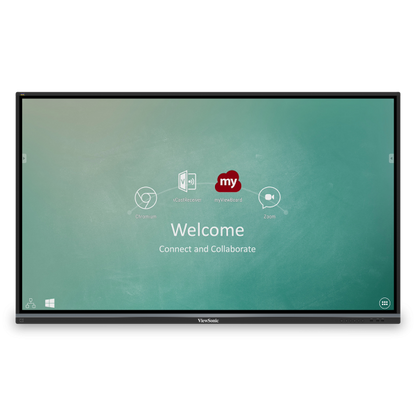 ViewSonic IFP7550-2 75 Inch 4K ViewBoard Interactive Display - front view