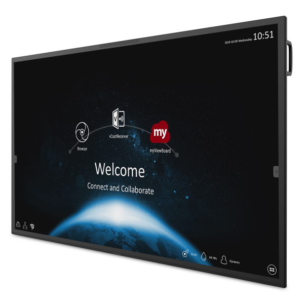 ViewSonic IFP8670 86 Inch 4K Flagship Interactive Display - product view 3
