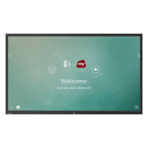 ViewSonic IFP9850-3 98 Inch 4K ViewBoard Interactive Display - front view