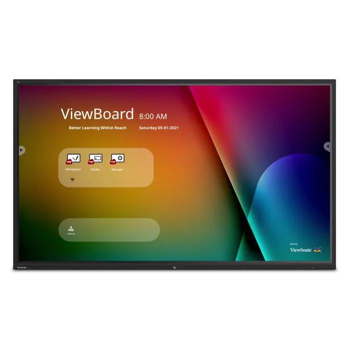 ViewSonic IFP9850 98 Inch 4K ViewBoard Interactive Display - front view