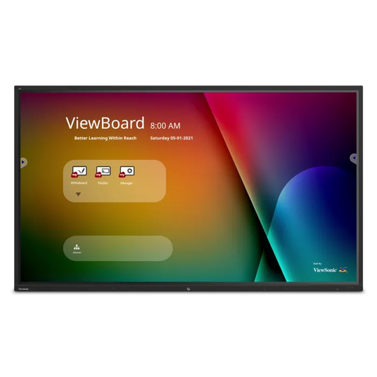 ViewSonic IFP9850 98 Inch 4K ViewBoard Interactive Display - front view