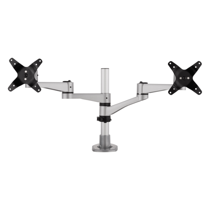 ViewSonic LCD-DMA-001 Dual Monitor Arm for Two 24 Inch Monitors - front view