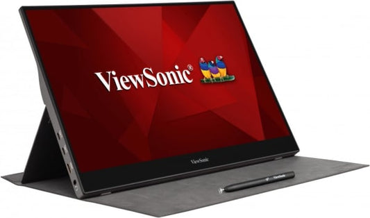 ViewSonic TD1655 15.6 Inch Portable Full HD IPS Touch Monitor - front view
