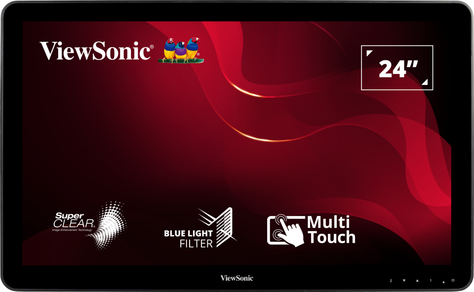 ViewSonic TD2430 24 Inch 10 Point Touch Screen Monitor - product view 5