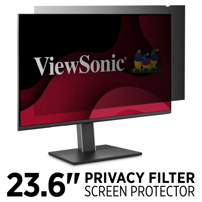 ViewSonic VSPF2360 23.6 Inch Privacy Filter for Widescreen Monitors - front view