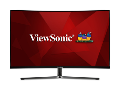 ViewSonic VX3258-PC-MHD 32 Inch Curved 165Hz Gaming Monitor - front view