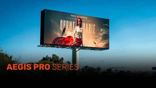 Xtreme Media Aegis Pro High-Brightness Outdoor LED Display, P4/P5 - front view