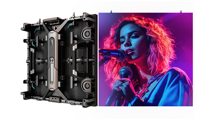 Xtreme Media Arena Rental LED Display, P2.604 to P4.81 - front view