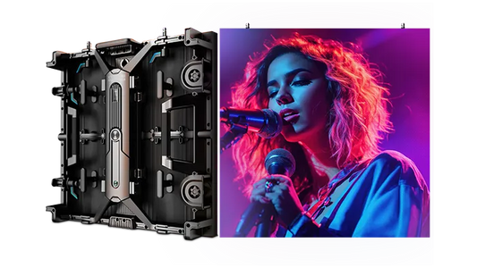 Xtreme Media Arena Rental LED Display, P2.604 to P4.81 - front view