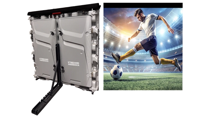 Xtreme Media Atlas Stadium Perimeter LED Display, P5 to P10 - front view