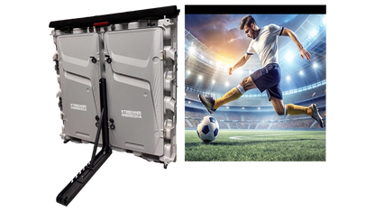 Xtreme Media Atlas Stadium Perimeter LED Display, P5 to P10 - front view