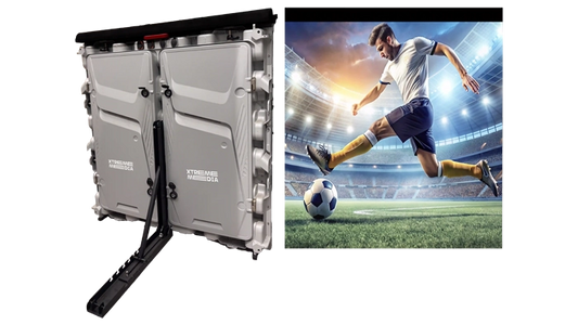 Xtreme Media Atlas Stadium Perimeter LED Display, P5 to P10 - front view