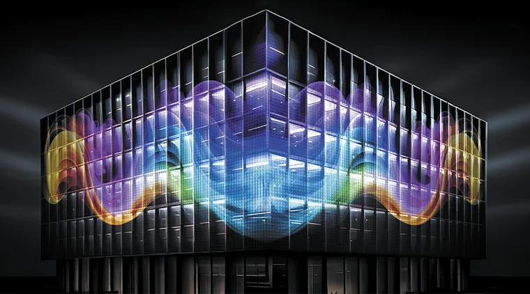 Xtreme Media Iris Media Facade Media Facade LED Strip Display - product view 3