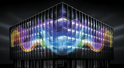 Xtreme Media Iris Media Facade Media Facade LED Strip Display - product view 3