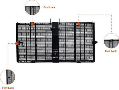 Xtreme Media Orion Lightweight Transparent Rental LED Display - product view 4