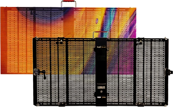 Xtreme Media Orion Lightweight Transparent Rental LED Display - product view 5