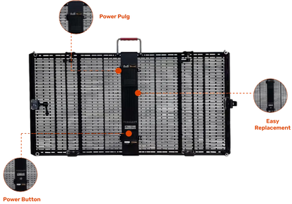 Xtreme Media Orion Lightweight Transparent Rental LED Display - product view 6