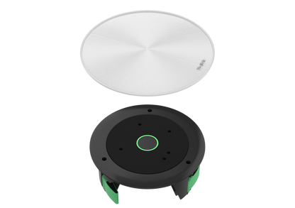 Yealink CM20 beamforming ceiling microphone - angled view (2 of 3)