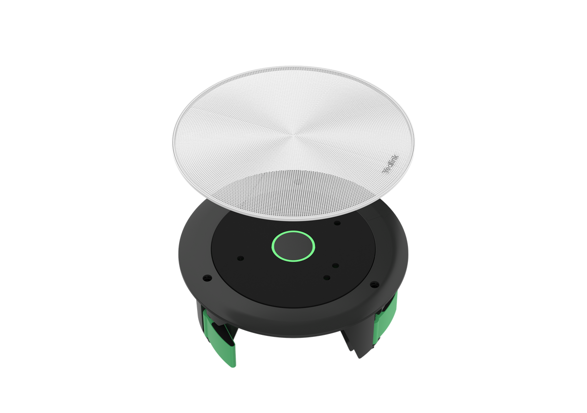 Yealink CM20 beamforming ceiling microphone - angled view (3 of 3)