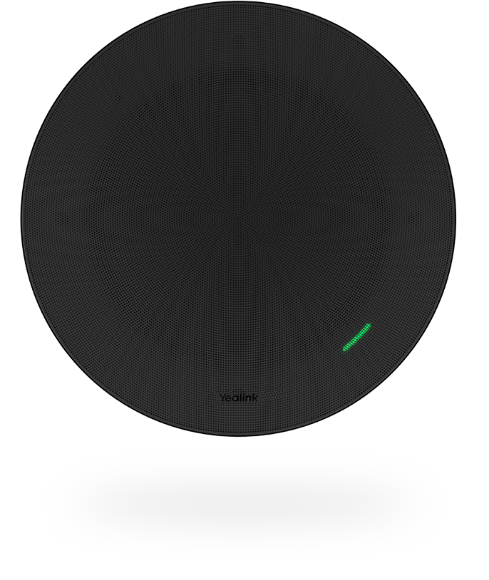 Yealink CS-BlackCover Black Mesh Cover for CS10 Ceiling Loudspeaker - front view