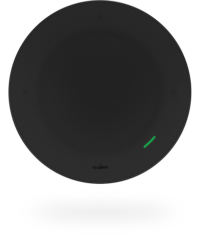 Yealink CS-BlackCover Black Mesh Cover for CS10 Ceiling Loudspeaker - front view