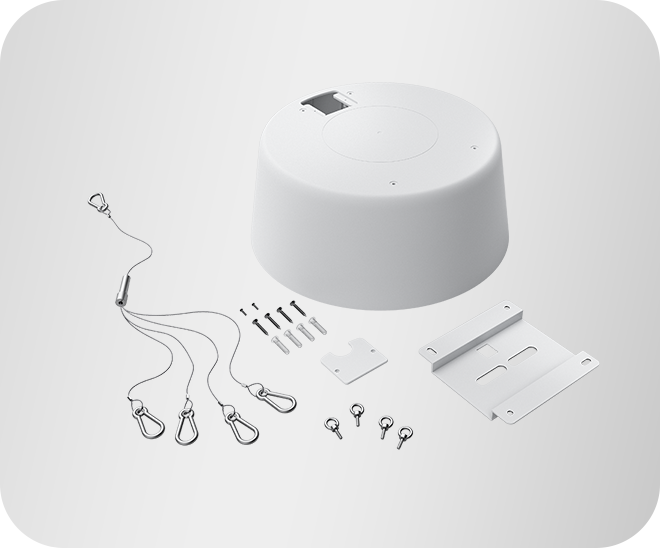 Yealink CS-PendantMount Pendant Mount for CS10 Ceiling Loudspeaker - front view