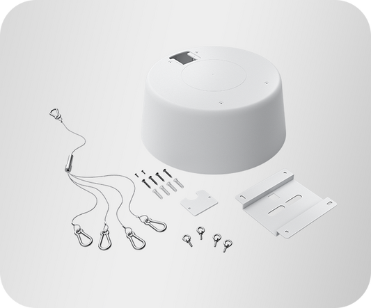 Yealink CS-PendantMount Pendant Mount for CS10 Ceiling Loudspeaker - front view