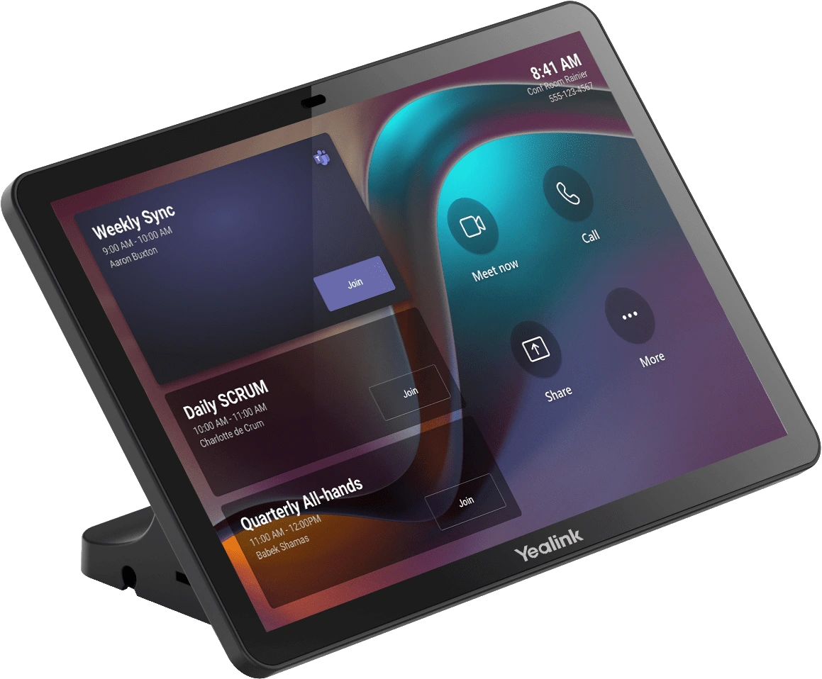 Yealink CTP25 10.1 Inch 1080P Touch Console - front view